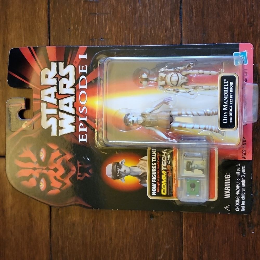 Star Wars Episode 1 Ody Mandrell with Otoga 222 Pit Droid
